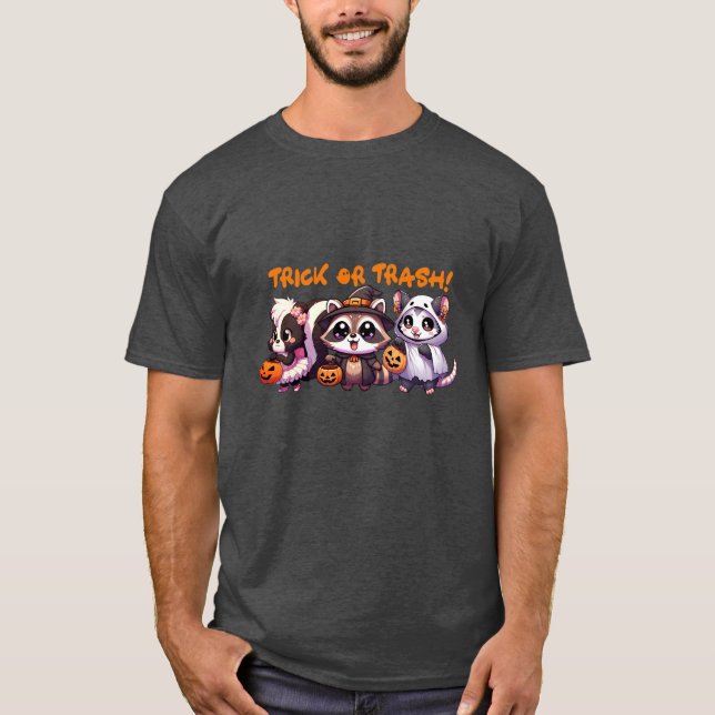 Trick or Trash! T-Shirt (Front)