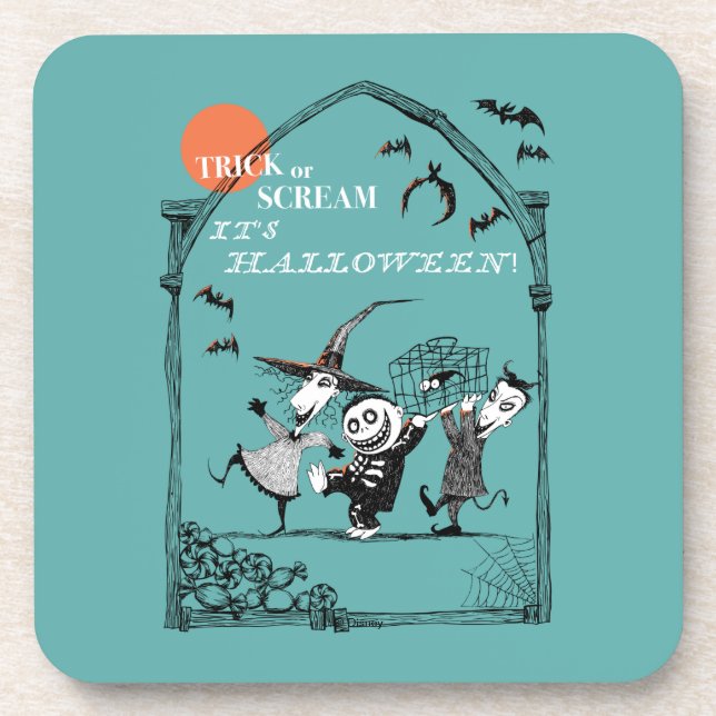Trick or Treak Oogie's Boys Coaster (Front)