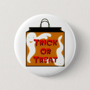 Trick Or Treat 2 Inch Round Button