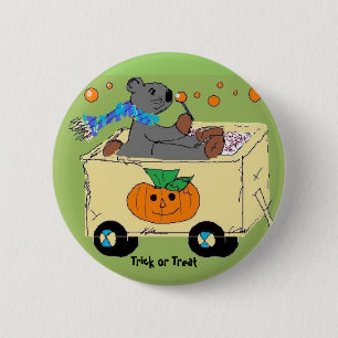 Trick or Treat 2 Inch Round Button