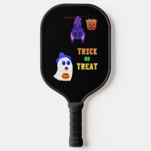 Trick Or Treat Bats Candy 31 UK October Halloween Pickleball Paddle