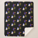 Trick Or Treat Bats Candy 31 UK October Halloween Sherpa Blanket<br><div class="desc">Trick Or Treat Bats Candy 31 UK October Halloween. Best gifts for Halloween Festival T-shirts, Ghost Puzzle, Trick or Treat iPhone Case, International Bat Appreciation Day Socks, National Candy Day Hoodies, Bat Tees, Spirit Mug, Candy Tops, Ghost Pillow, Birthday Tees, Anniversary T-shirts, Christmas, and Birthday T-shirts. Medium Sherpa Blanket. The...</div>