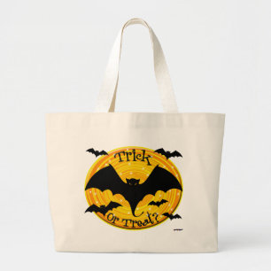 Trick Or Treat? Bats Large Tote Bag