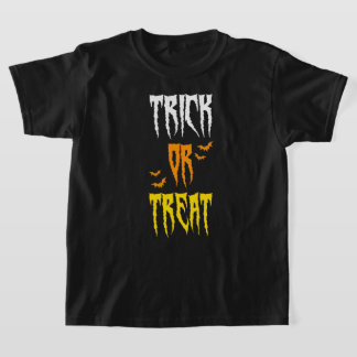 trick or treat bats retro halloween T-Shirt