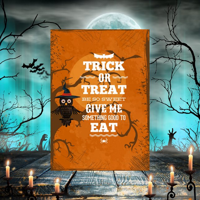Trick or Treat Be So Sweet Halloween Party Invitation (Creator Uploaded)