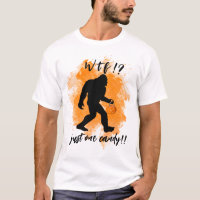 "Trick or Treat" Bigfoot Shirt - Spooky Sasquatch 
