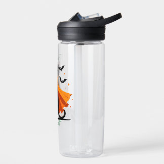 Trick or Treat Black Cat Specialty Mug Water Bottle