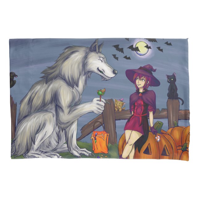 Trick or Treat Buddies Pillowcase (Front)