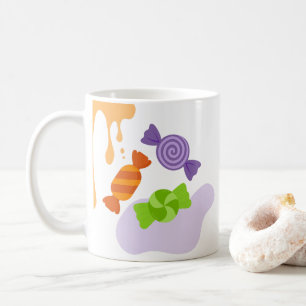 Trick or Treat Candies Spooky Halloween Gift Coffee Mug