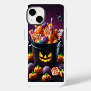 Trick or Treat Candy Bucket iPhone 14 Case