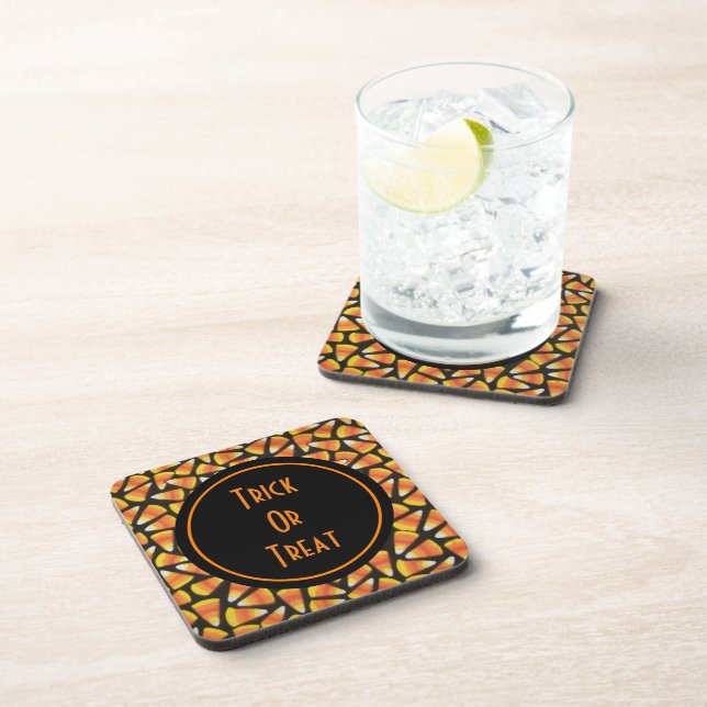 Trick Or Treat Candy Corn Coasters (Right Side)