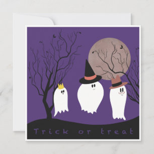 Trick or treat card