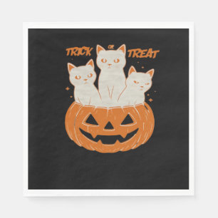 Trick or Treat cats Classic T-Shirt Napkin