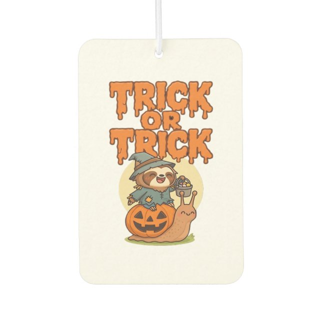 Trick or Treat Classic T-Shirt Air Freshener (Front)