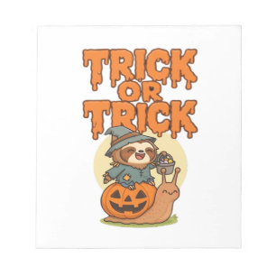 Trick or Treat Classic T-Shirt Notepad