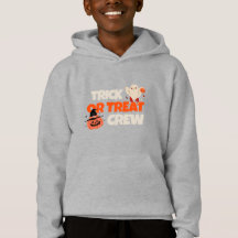 Trick Or Treat Crew Kids Hoodie