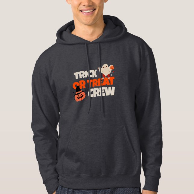 Trick or Treat Crew Sweat - shirt à capuche (Devant)