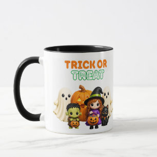 Trick or Treat – Cute Halloween Friends Mug