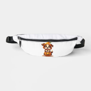 Trick or Treat Dog � Cute Halloween Puppy Shirt Fanny Pack