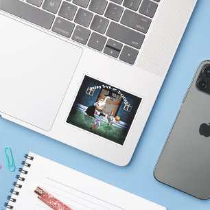 Trick-or-Treat Ducks Halloween