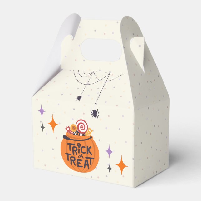 Trick or Treat Favor Box (Front Side)