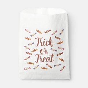 Trick or treat favour bag