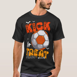 Trick Or Treat Funny Joke Kick Halloween Playing S T-Shirt