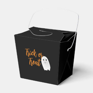 Trick or Treat Ghost Halloween Favor Box