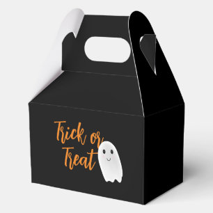 Trick or Treat Ghost Halloween Favor Box