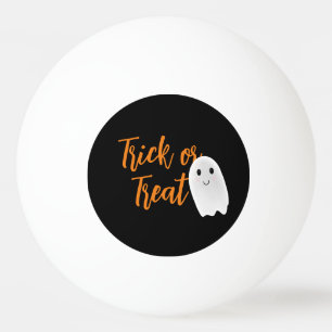 Trick or Treat Ghost Halloween Ping Pong Ball