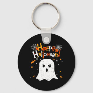 Trick Or Treat Ghost Happy Halloween For Men Women Keychain