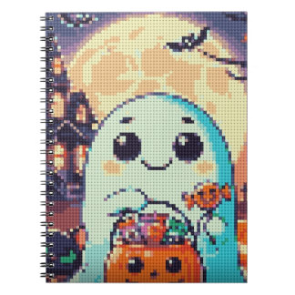 Trick or Treat  ghost notebook 