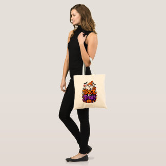 Trick or Treat Ghost Tote Bag