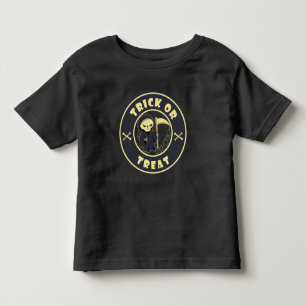 Trick or treat Grim Reaper starbucks logo coffee Toddler T-shirt