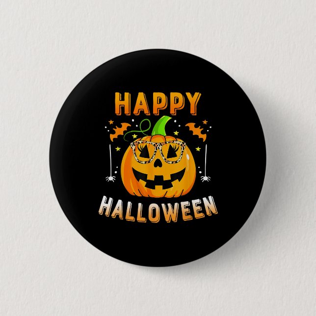 Trick Or Treat Halloween  2 Inch Round Button (Front)