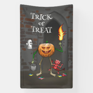 Trick or Treat Halloween Banner