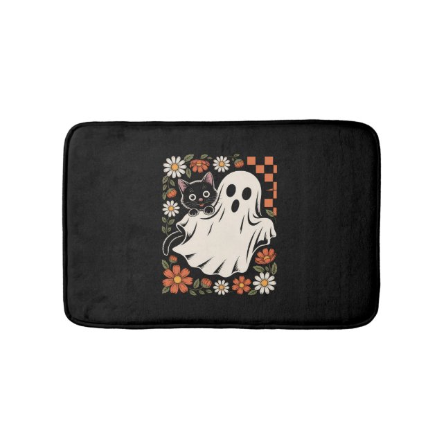 Trick or Treat Halloween Bath Mat (Front)