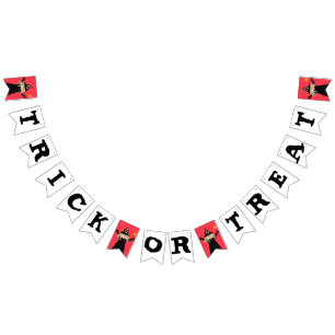 Trick or Treat Halloween Bunting Flags