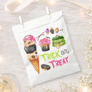Trick or Treat Halloween Candy Favour Bag