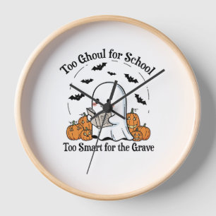 Trick or Treat Halloween Clock