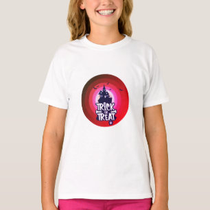 Trick or Treat Halloween Costume for girls T-Shirt