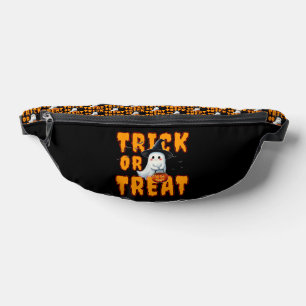 trick or treat halloween cute ghost pumpkin fanny pack