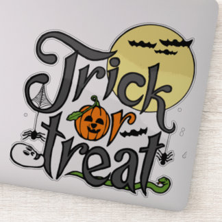 trick or treat  | Halloween design