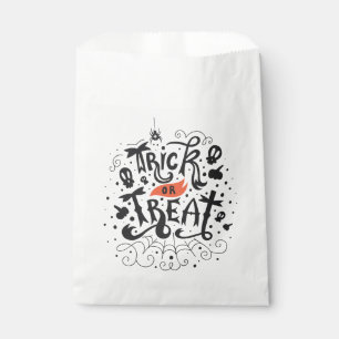 Trick or Treat Halloween  Favour Bag