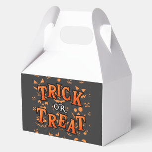 Trick or Treat Halloween Favour Boxes