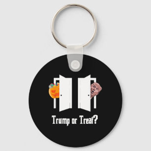 Trick or Treat Halloween Funny Keychain