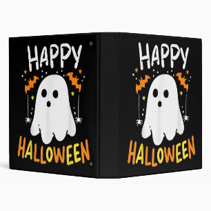 Trick Or Treat Halloween Ghost Binder