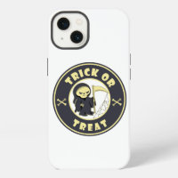 Trick or treat Halloween grim reaper character
