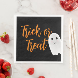 Trick or Treat Halloween Napkin