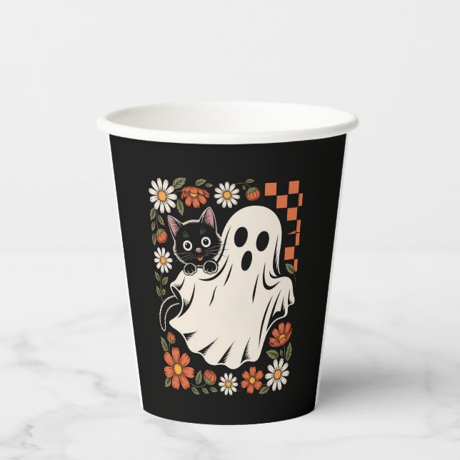 Trick or Treat Halloween Paper Cups (Front)
